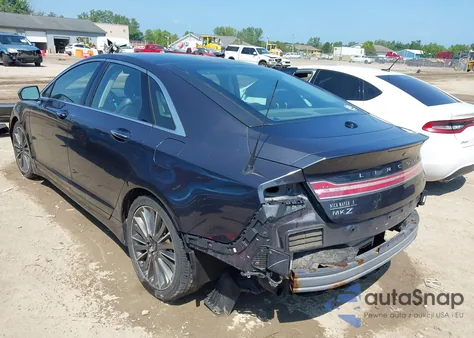 2014 Lincoln Mkz Hybrid из США, поврежденный, VIN 3LN6L2LU9ER817448